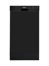 Danby 18" Wide Built-in Dishwasher in Black