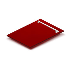 ZLINE 24 in. Tall Tub Dishwasher Panel with Traditional Panel (DPV-24) [Color: Red Gloss]
