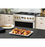 Monogram 36" Dual-Fuel Professional Range with 6 Burners