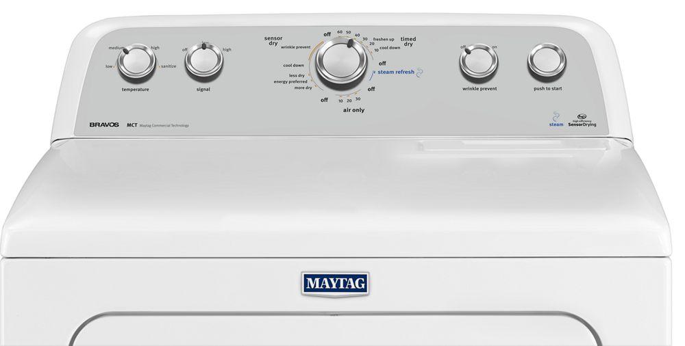 Bravos® High Efficiency Electric Dryer with Steam Refresh Cycle - 7.0 cu. ft.