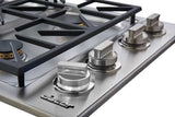 30" Dual Gas Cooktop, Natural Gas/High Altitude