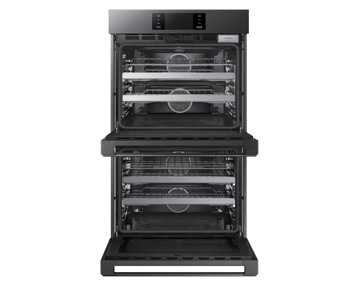 30" Steam-Assisted Double Wall Oven, Graphite Stainless Steel