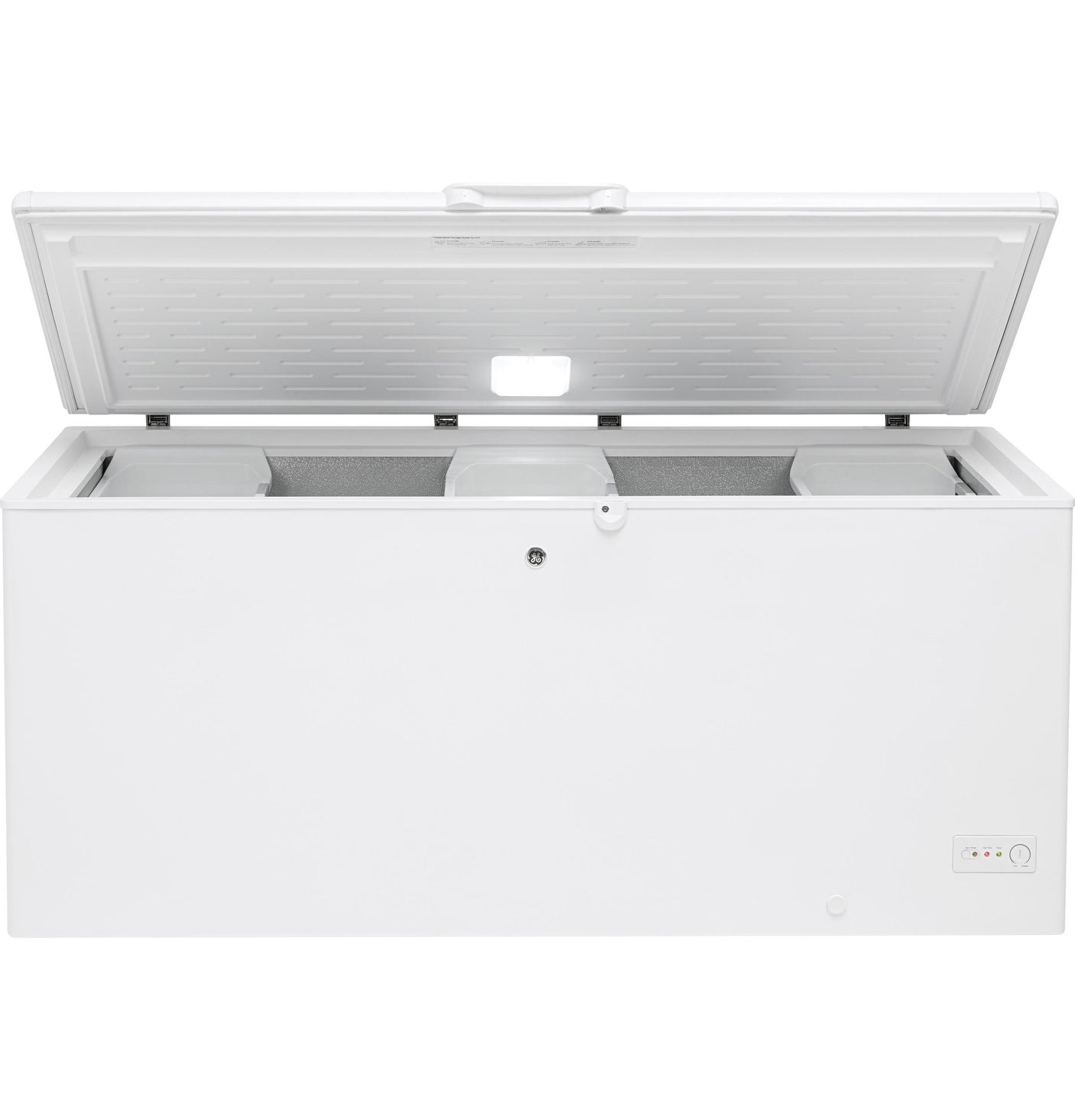 GE® ENERGY STAR® 21.7 Cu. Ft. Manual Defrost Chest Freezer