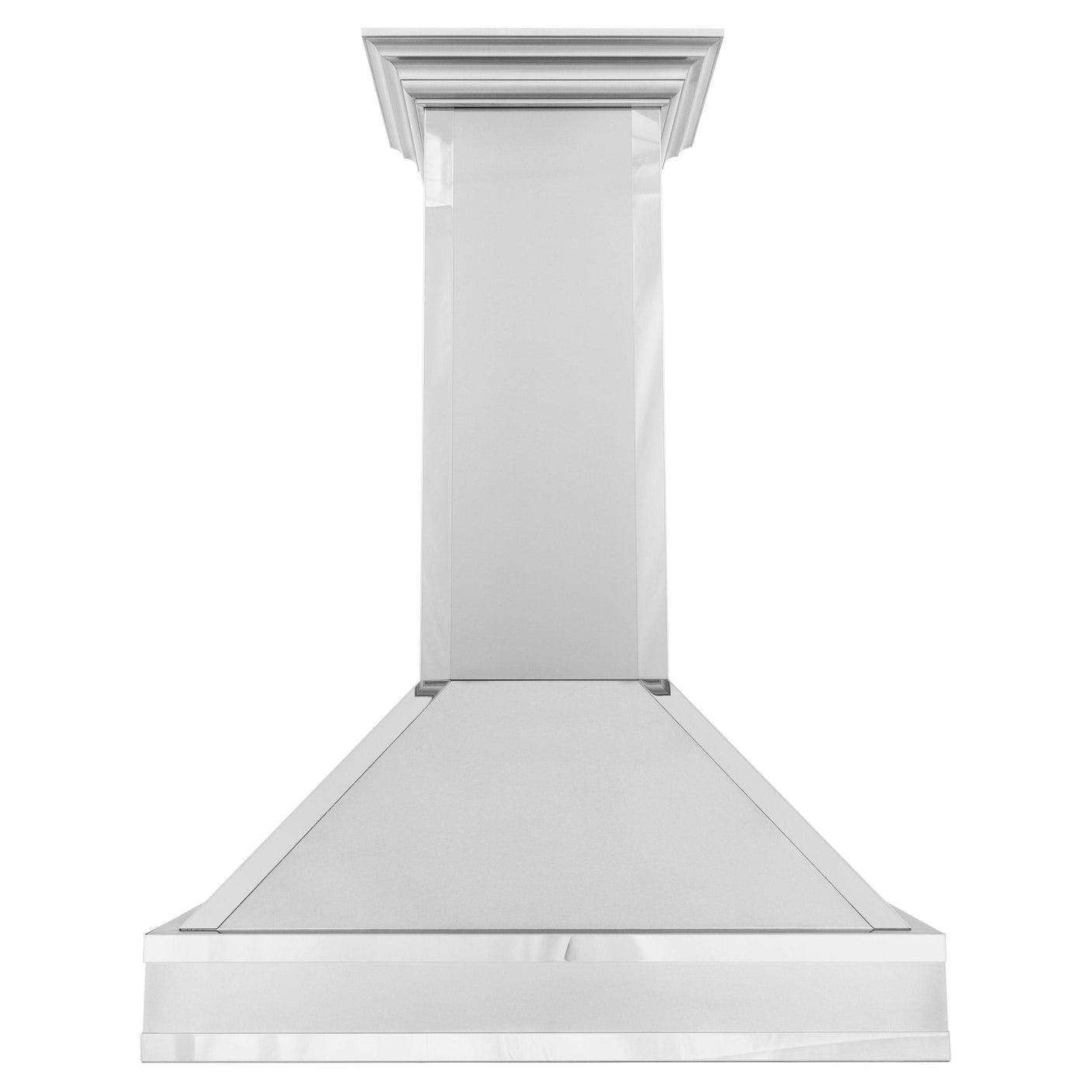 ZLINE Designer Series Wall Mount Range Hood in DuraSnow Stainless Steel with Mirror Accents (655MR)