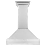 ZLINE Designer Series Wall Mount Range Hood in DuraSnow Stainless Steel with Mirror Accents (655MR)