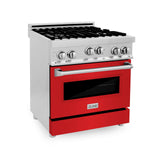 ZLINE 30" 4.0 cu. ft. Range with Gas Stove and Gas Oven in Stainless Steel (RG30) [Color: Stainless Steel]