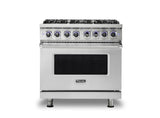 36" Sealed Burner Gas Range - VGR7362 Viking 7 Series