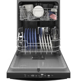 GE® ENERGY STAR® Top Control with Plastic Interior Dishwasher with Sanitize Cycle & Dry Boost