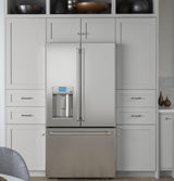 Café™ ENERGY STAR® 27.7 Cu. Ft. Smart French-Door Refrigerator with Hot Water Dispenser