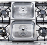 Stainless Steel Steam Cooker Basins