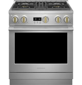 Monogram 30" Dual-Fuel Professional Range with 4 Burners