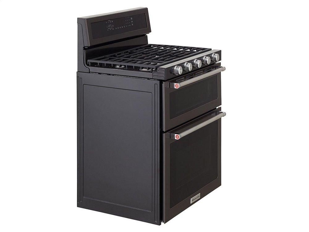 30-Inch 5 Burner Gas Convection Range with Warming Drawer - Stainless Steel