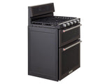 30-Inch 5 Burner Gas Convection Range with Warming Drawer - Stainless Steel