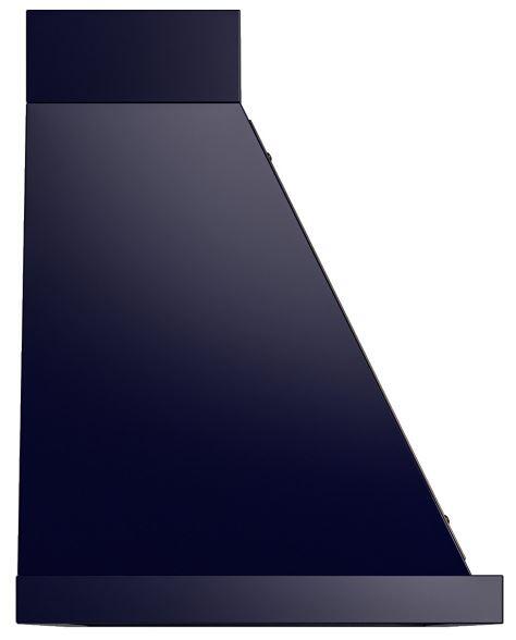 Nostalgie 48 Inch Blue Wall Mount Convertible Range Hood