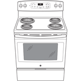 GE® ENERGY STAR® 30" Free-Standing Electric Range