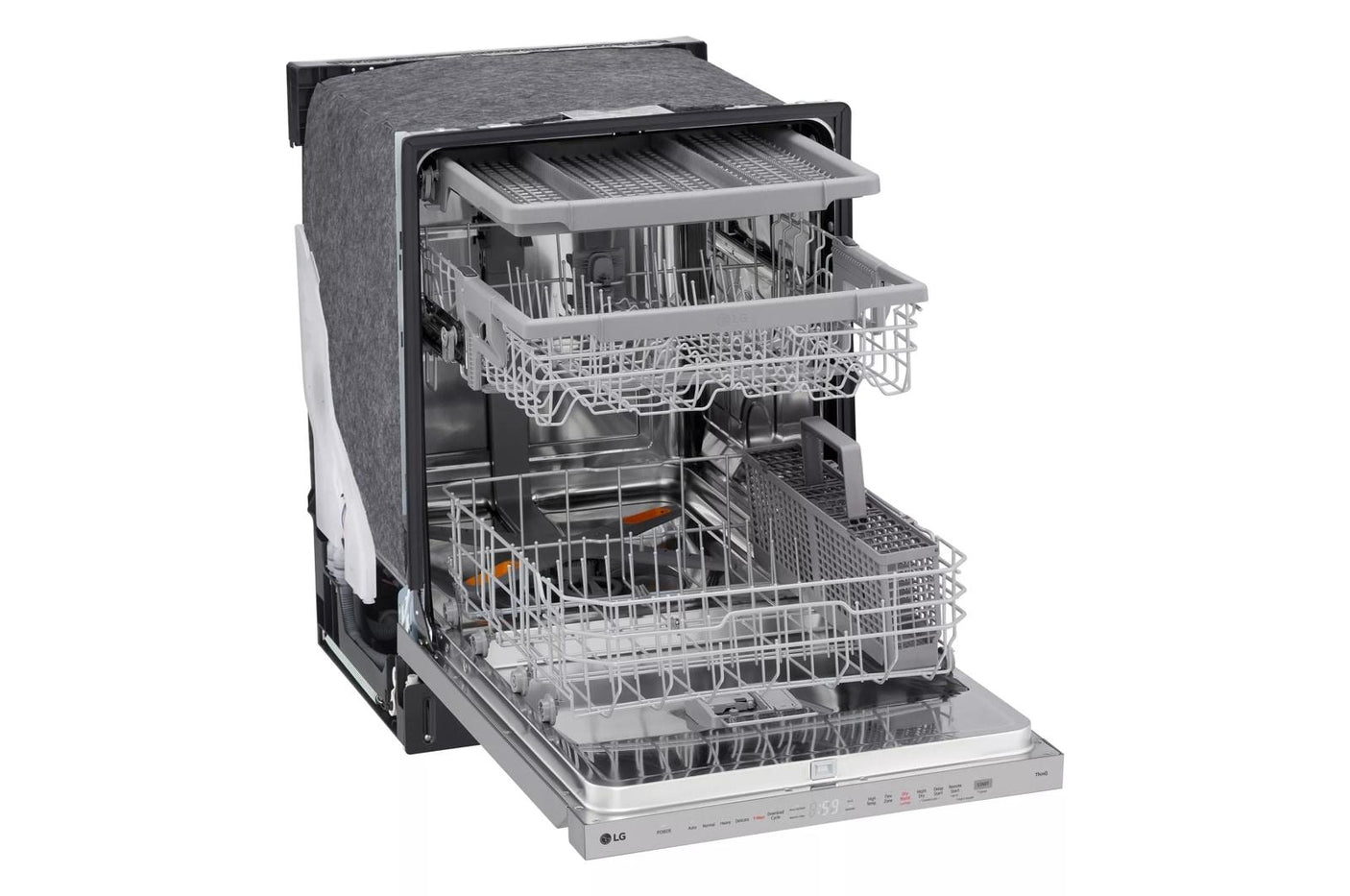 Smart Top-Control Dishwasher with 1-Hour Wash & Dry, QuadWash® Pro, and Dynamic Heat Dry™