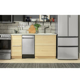 Haier ENERGY STAR® 18" Stainless Steel Interior Dishwasher with Sanitize Cycle