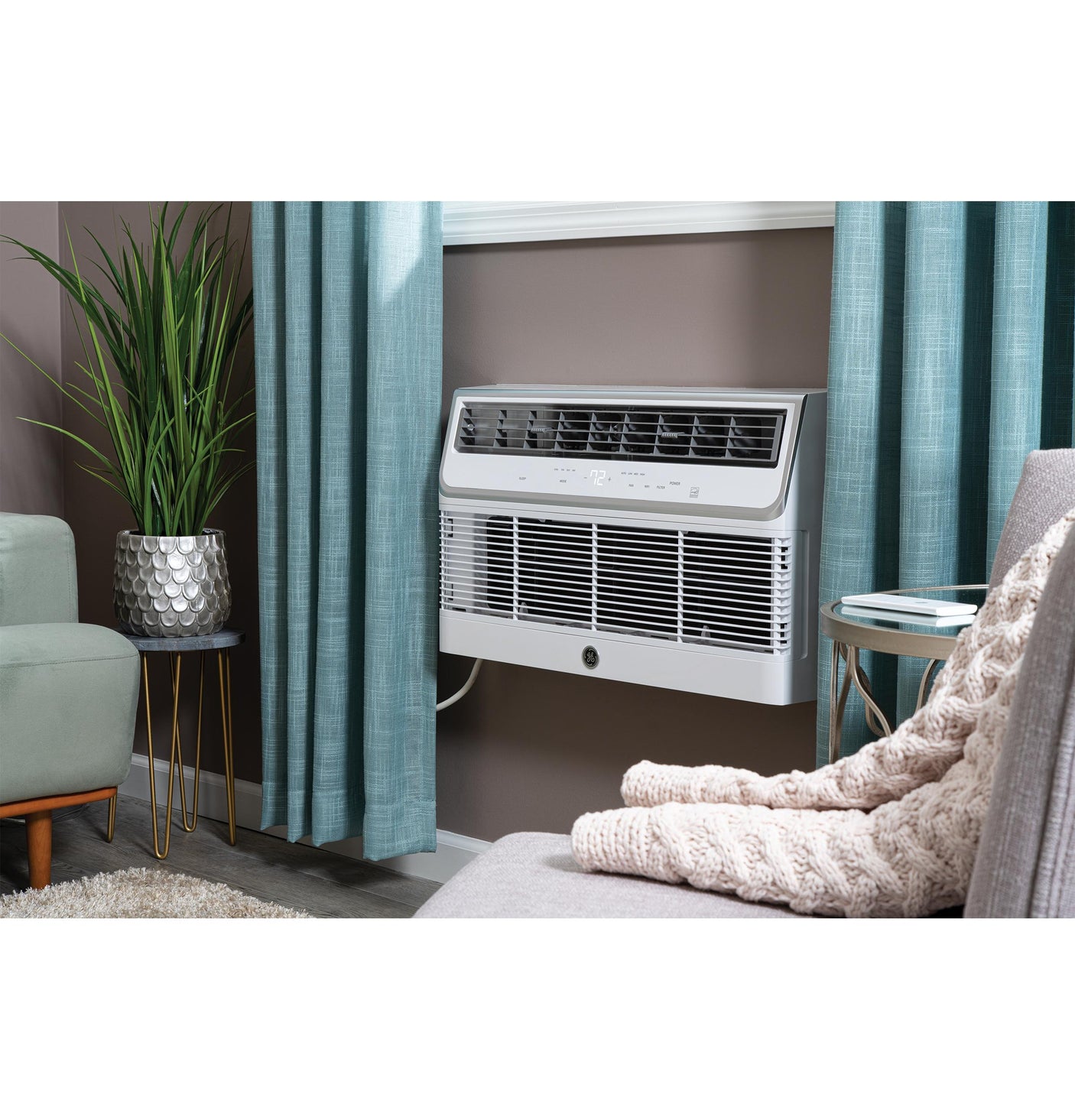 GE® ENERGY STAR® 230/208V Cool-Only 10,000 BTU Built-In Room Air Conditioner