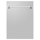 ZLINE 18" Tallac Series 3rd Rack Top Control Dishwasher with Traditional Handle, 51dBa [Color: 304 Stainless]