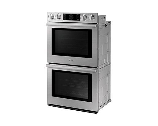 30" Steam-Assisted Double Wall Oven, Silver Stainless Steel