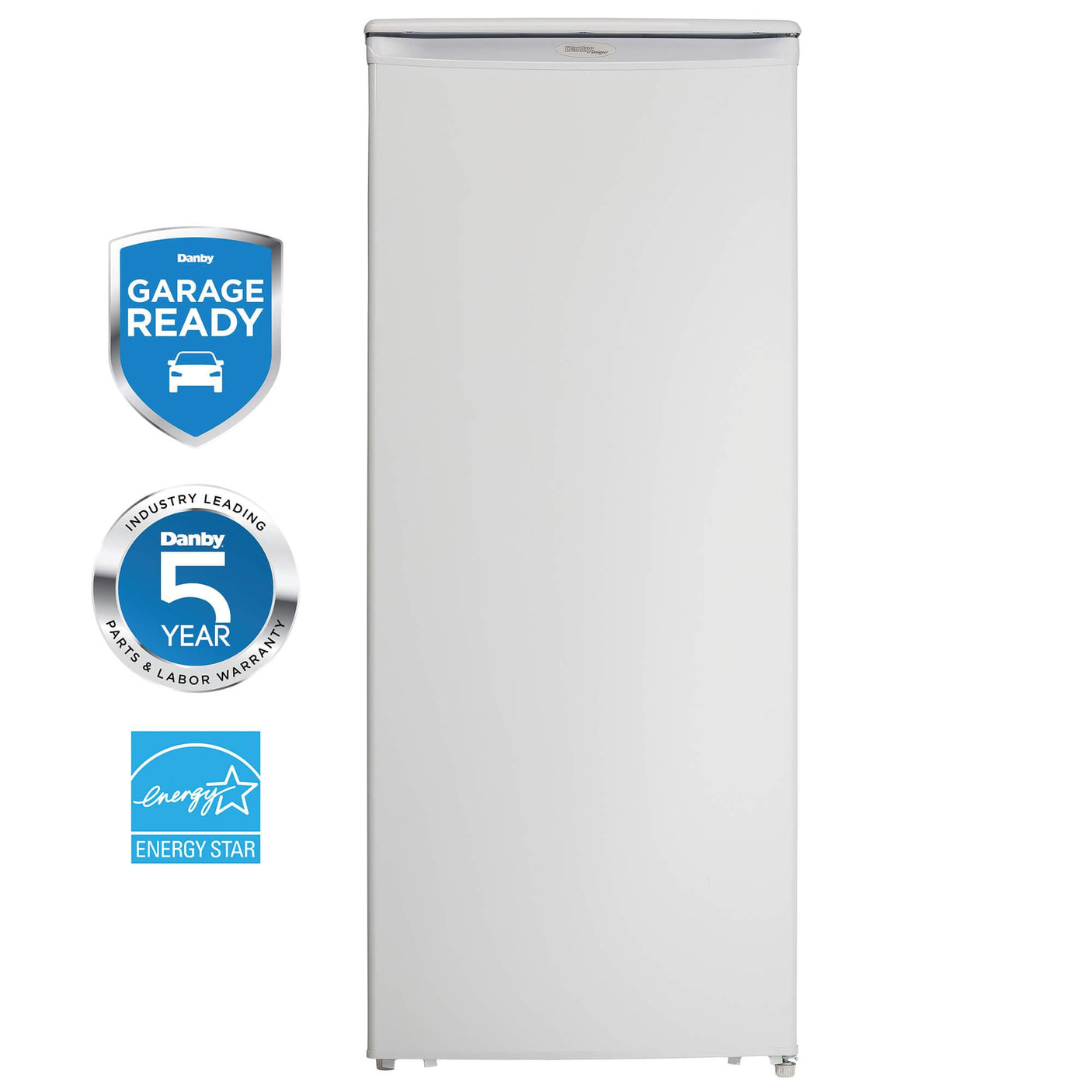 Danby Designer 8.5 cu. ft. Upright Freezer in White