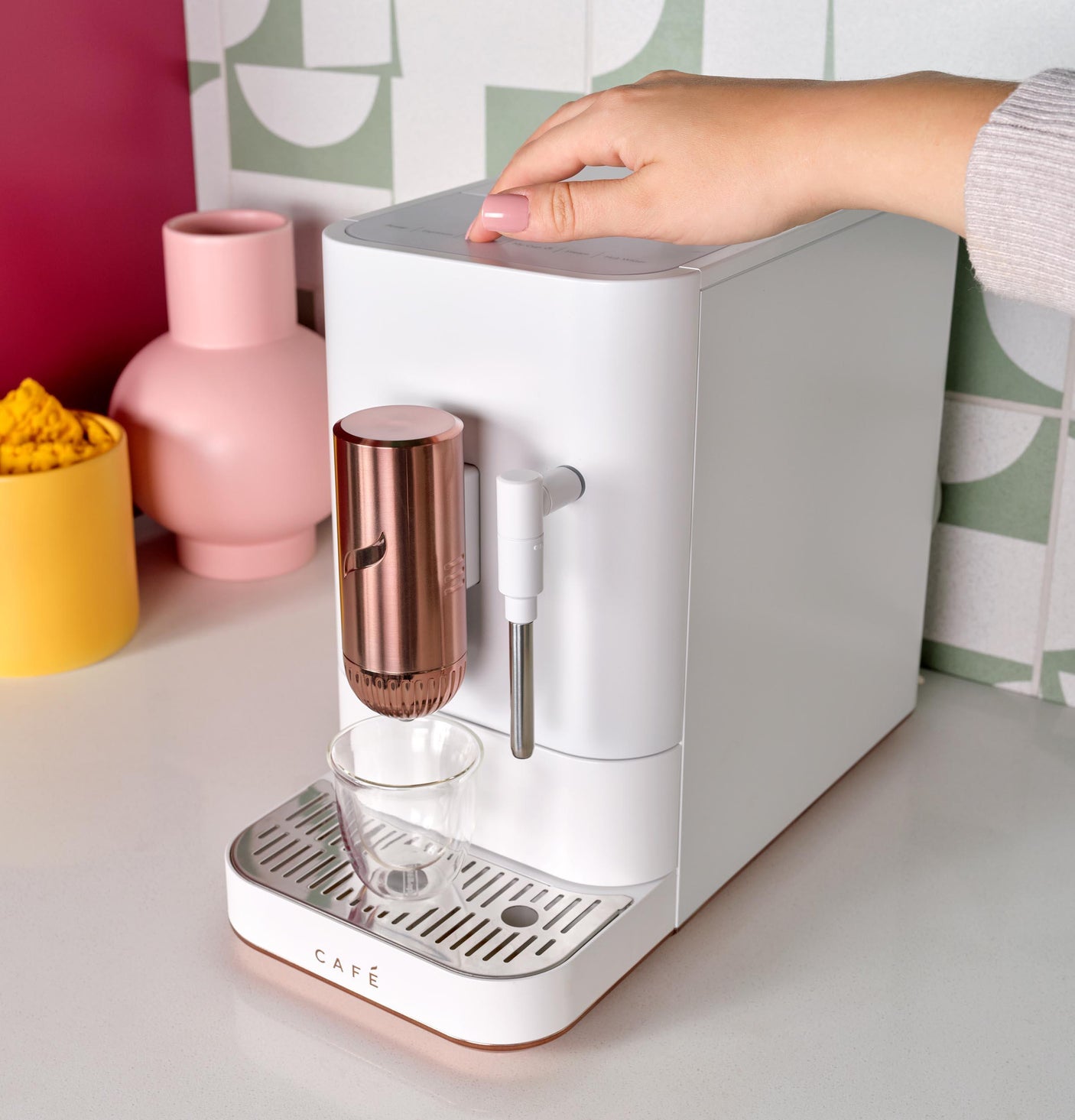 Café™ AFFETTO Automatic Espresso Machine + Frother