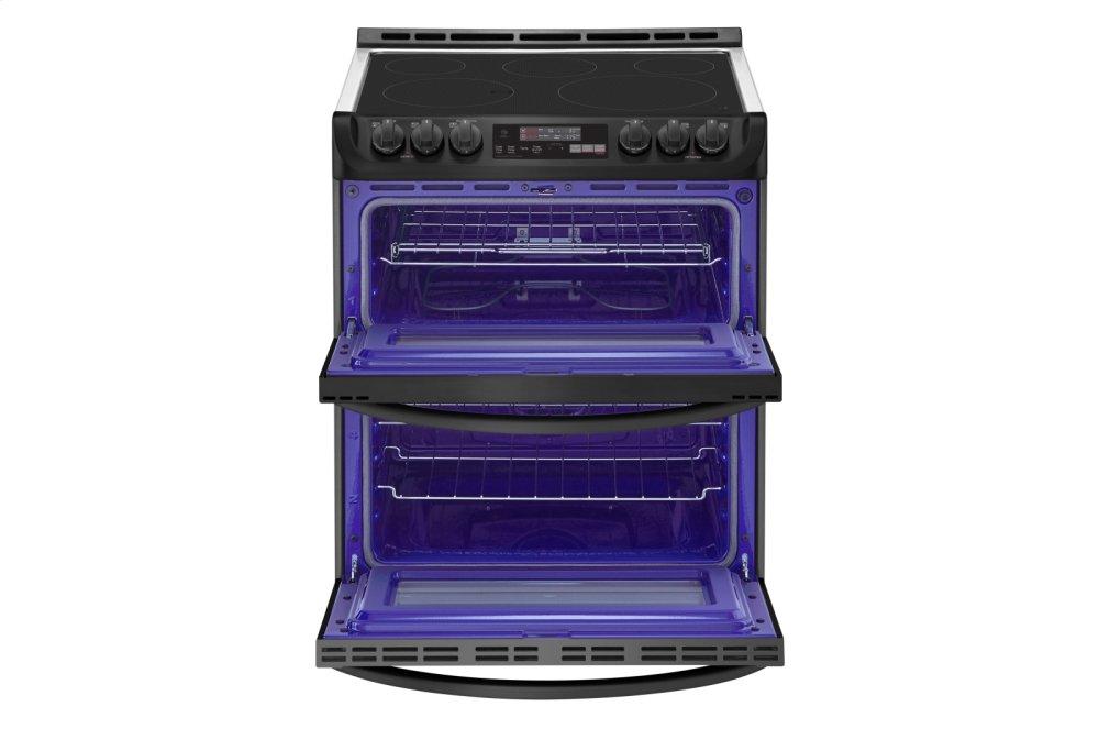 7.3 cu. ft. Smart wi-fi Enabled Electric Double Oven Slide-In Range with ProBake Convection® and EasyClean®