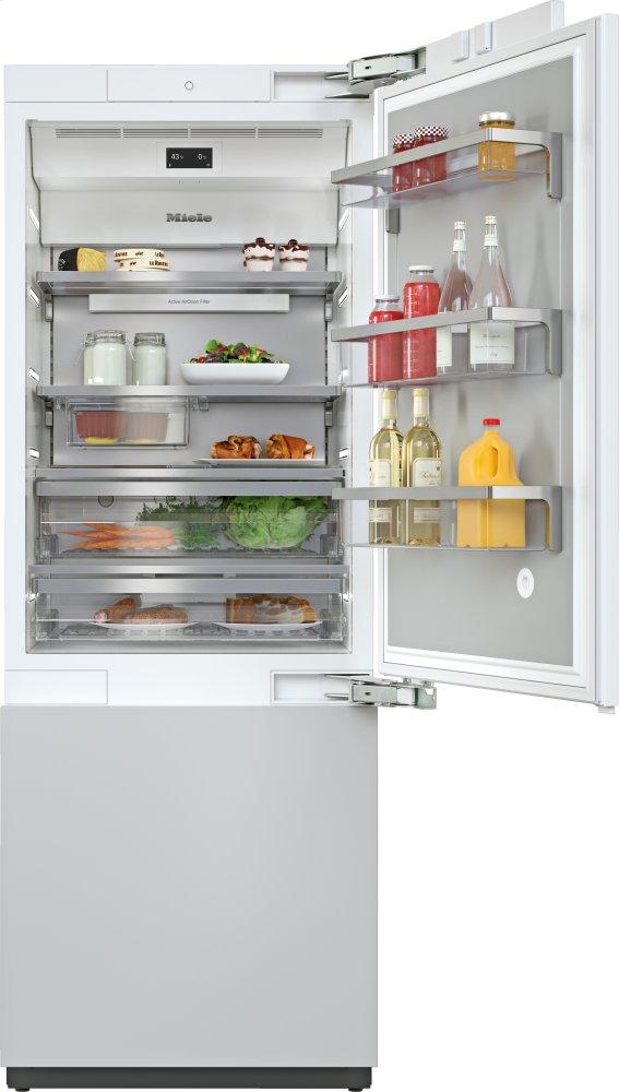 KF 2802 Vi - MasterCool™ fridge-freezer For high-end design and technology on a large scale.