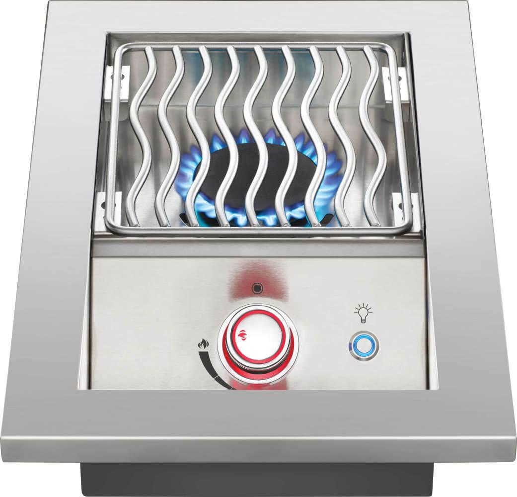 Built-in 700 Series Single Range Top Burner with Stainless Steel Cover , Propane, Stainless Steel