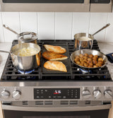 GE® 30" Slide-In Front-Control Gas Range with Crisp Mode