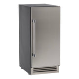 Avanti ELITE Built-in or Freestanding Ice Maker, 15" - Stainless Steel / 49 lbs