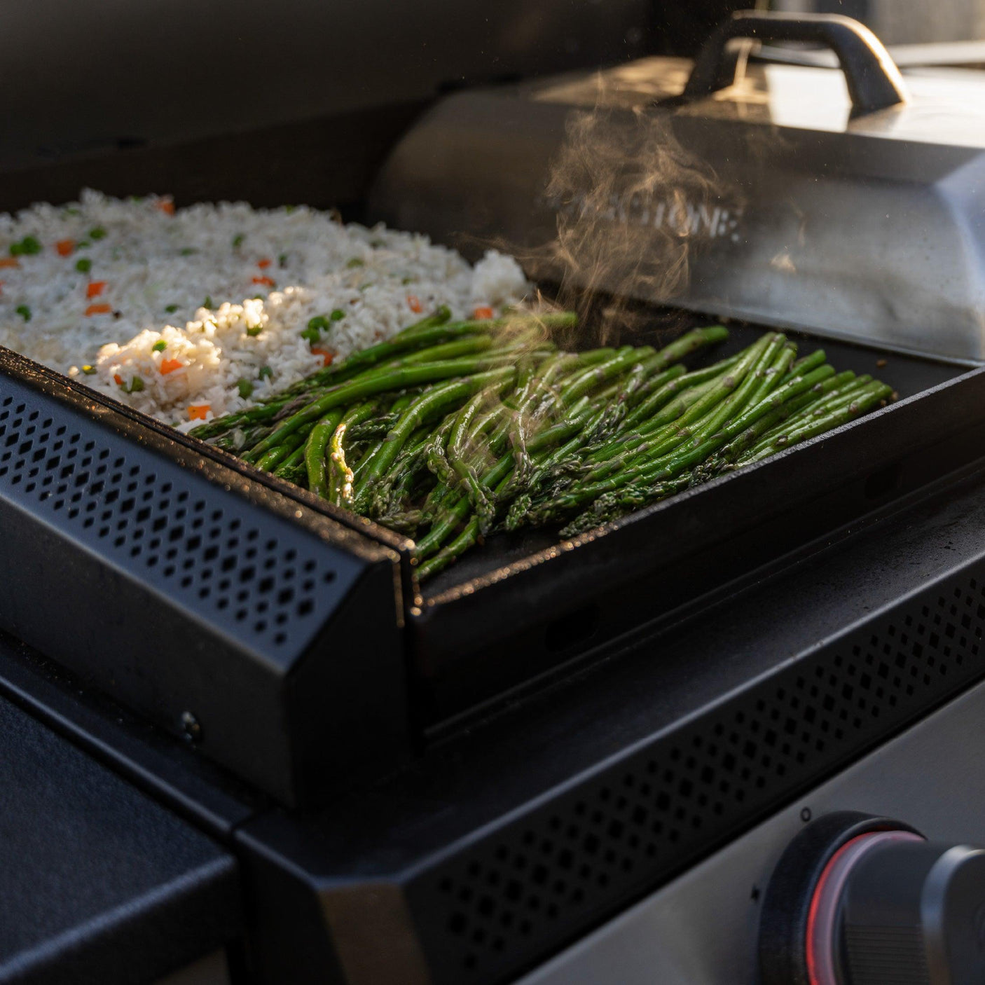 28" Drop-in Griddle with Hood