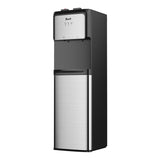 Avanti Bottom Loading Hot and Cold Water Dispenser - Black/Stainless Steel / 3 Gallons or 5 Gallons