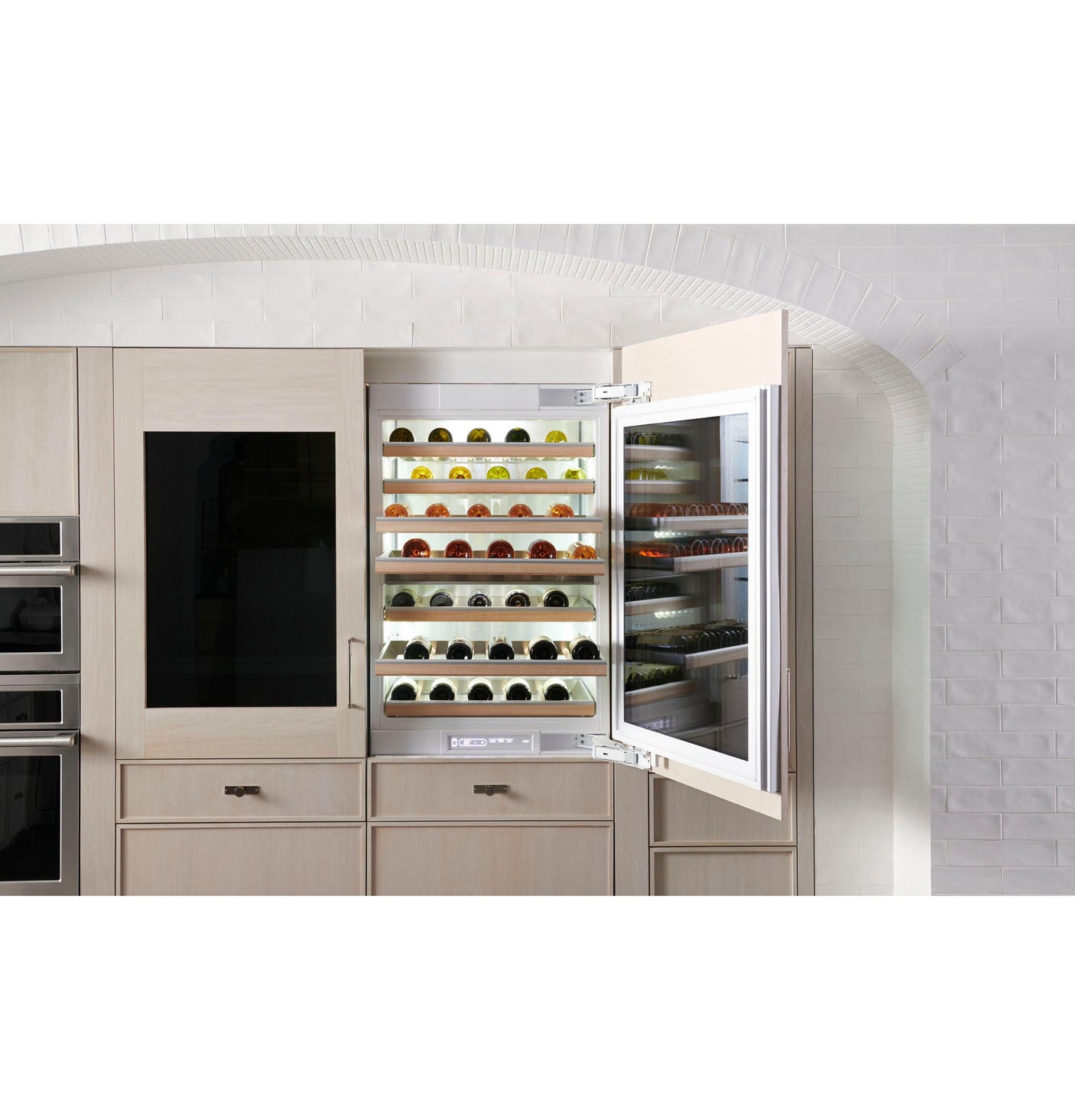 Monogram 30" Panel-Ready Fully-Integrated Wine Sommelier