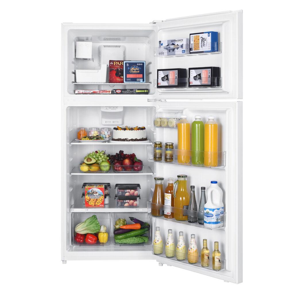 Wood's 18 cu. ft. Frost-Free Fridge with Top Mount Freezer in White