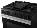 Bespoke 6.0 cu. ft. Smart Slide-In Gas Range with Air Sous Vide & Air Fry in Stainless Steel