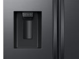 31 cu. ft. Mega Capacity 3-Door French Door Refrigerator with Four Types of Ice in Matte Black Steel