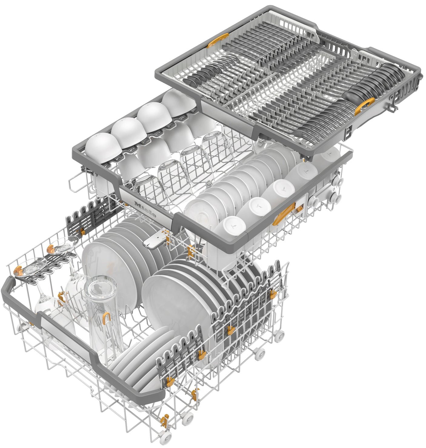 G 7516 SCi XXL AutoDos - Semi-integrated dishwasher with Automatic Dispensing thanks to AutoDos with integrated PowerDisk.