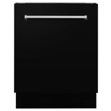 ZLINE 24" Tallac Series 3rd Rack Dishwasher with Traditional Handle, 51dBa (DWV-24) [Color: Black Matte]