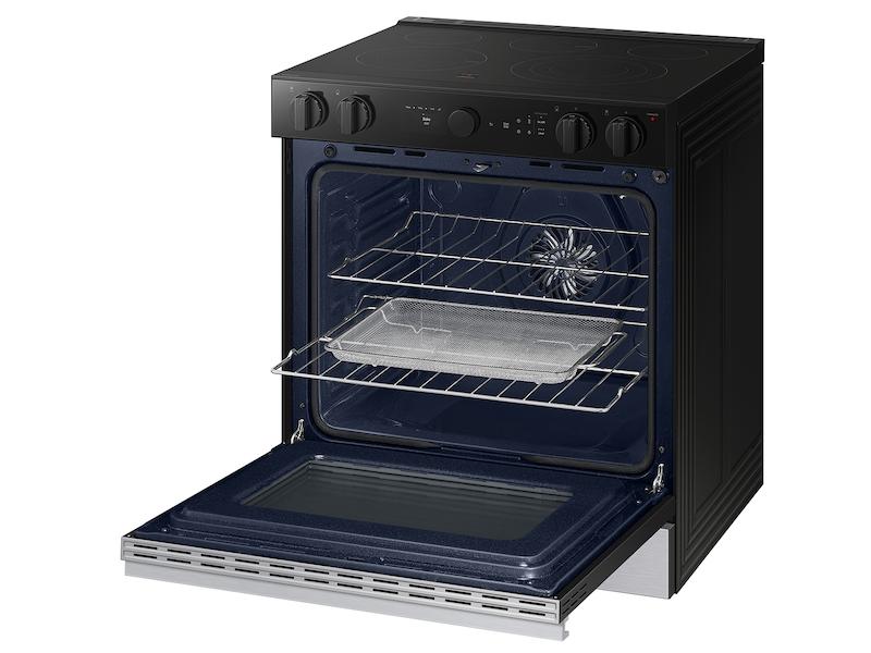 Bespoke 6.3 cu. ft. Smart Slide-In ENERGY STAR® Certified Electric Range with Air Fry in Stainless Steel