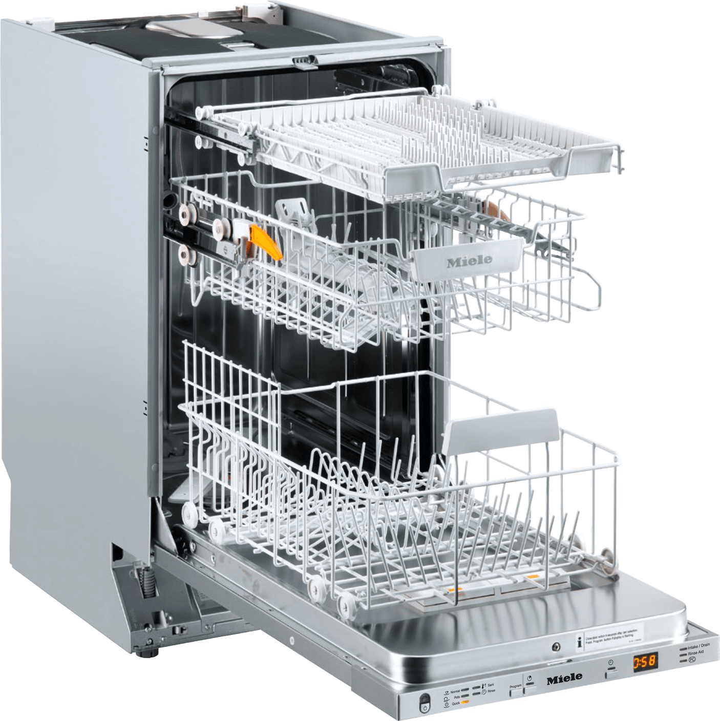 G 5482 SCVi SL - Fully integrated dishwasher in tried-and-tested Miele quality at an affordable entry-level price.