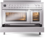 Professional Plus II 48 Inch Electric Freestanding Range in Stainless Steel with Trim