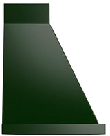 Nostalgie 40 Inch Emerald Green Wall Mount Convertible Range Hood