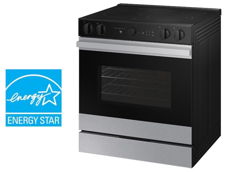 Bespoke 6.3 cu. ft. Smart Slide-In ENERGY STAR® Certified Electric Range with Air Fry in Stainless Steel