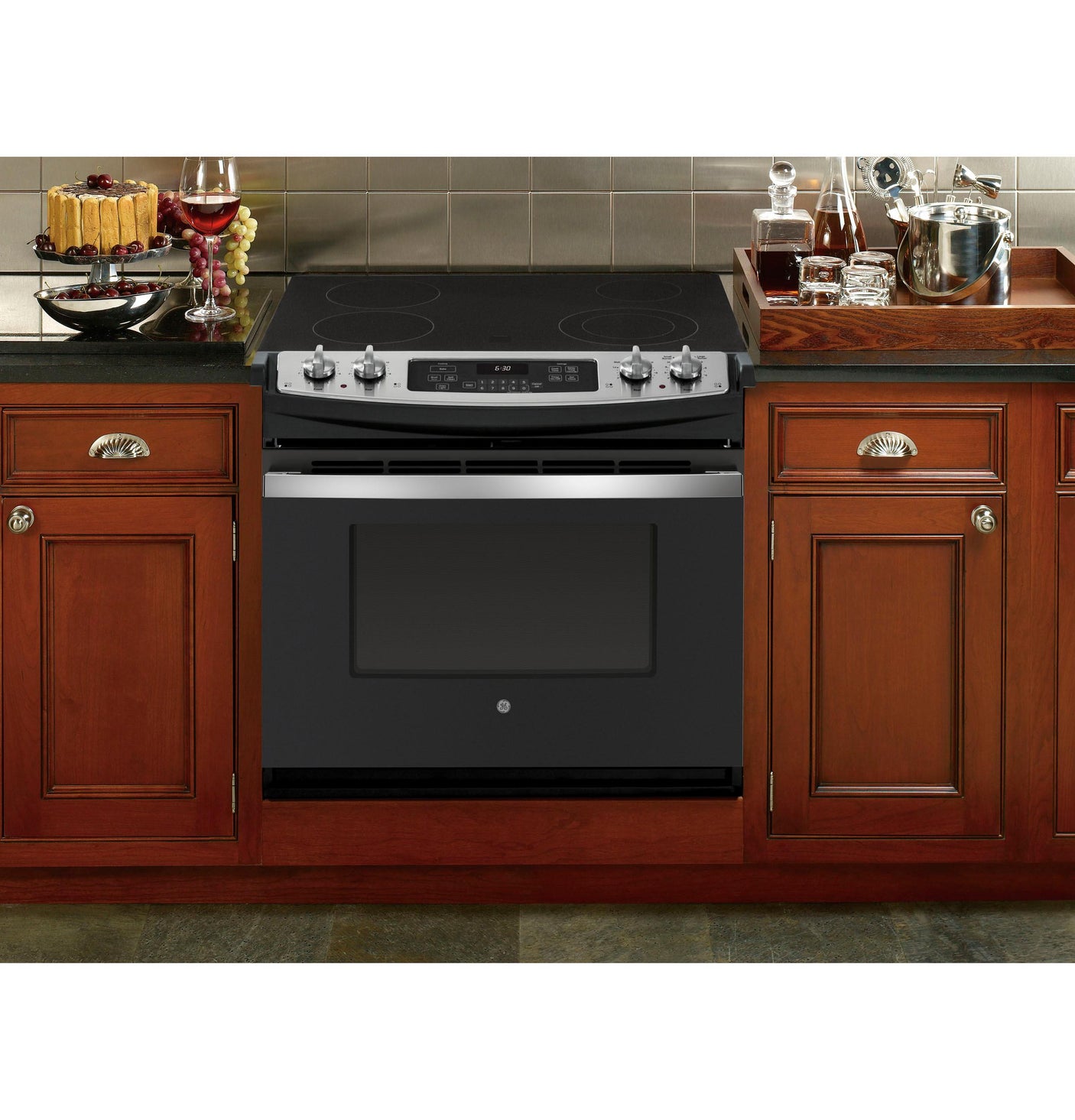 GE® 30" Drop-In Electric Range