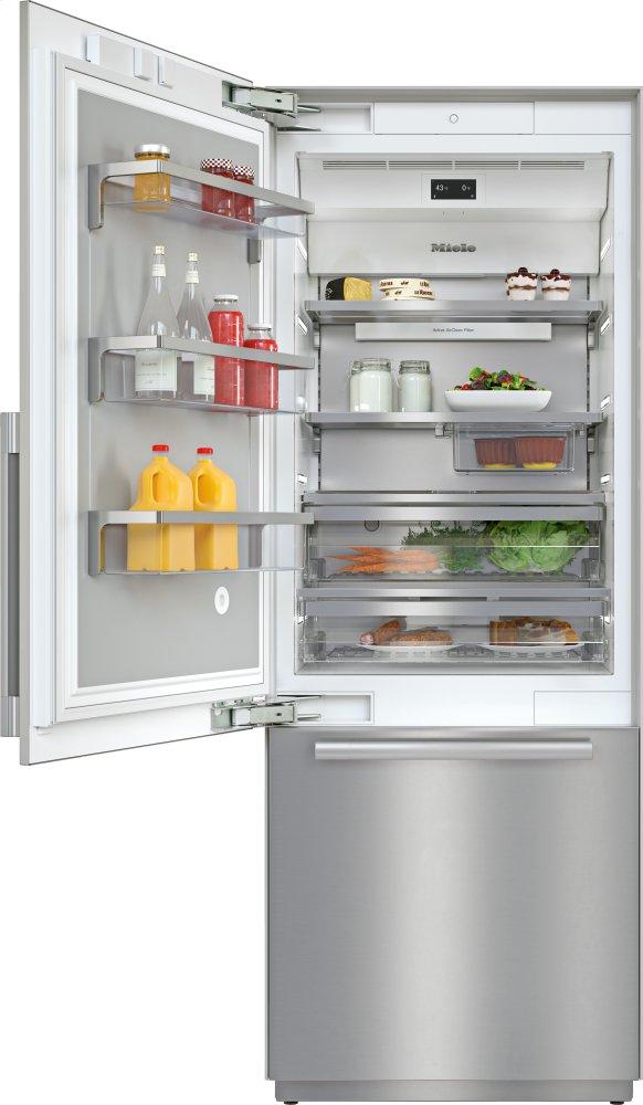 KF 2812 SF - MasterCool™ fridge-freezer For high-end design and technology on a large scale.