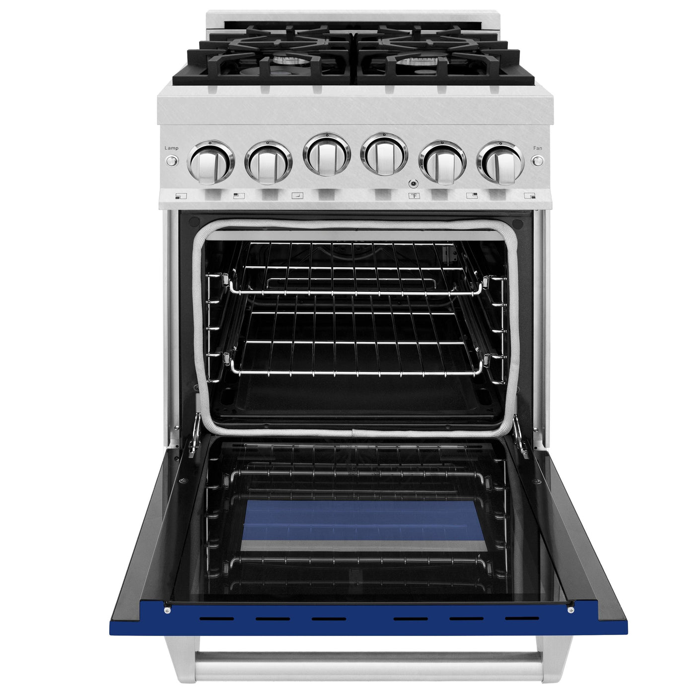 ZLINE 24 in. 2.8 cu. ft. Range with Gas Stove and Gas Oven in DuraSnow Stainless Steel (RGS-SN-24) [Color: DuraSnow Stainless Steel]