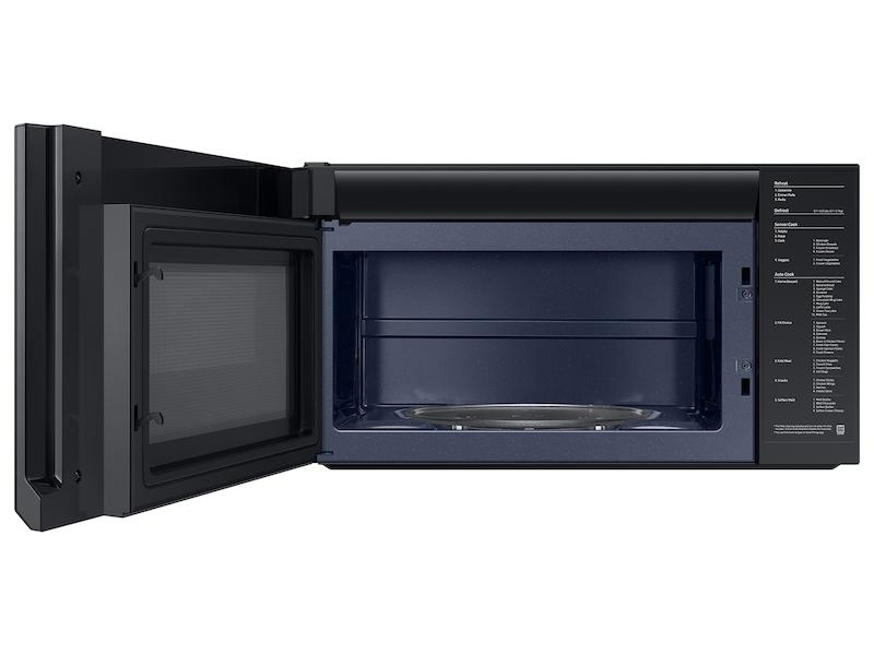 Bespoke 2.1 cu. ft. Over-the-Range Microwave with Wi-Fi in White Glass