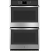 GE® 30" Smart Built-In Self-Clean Double Wall Oven with Never-Scrub Racks