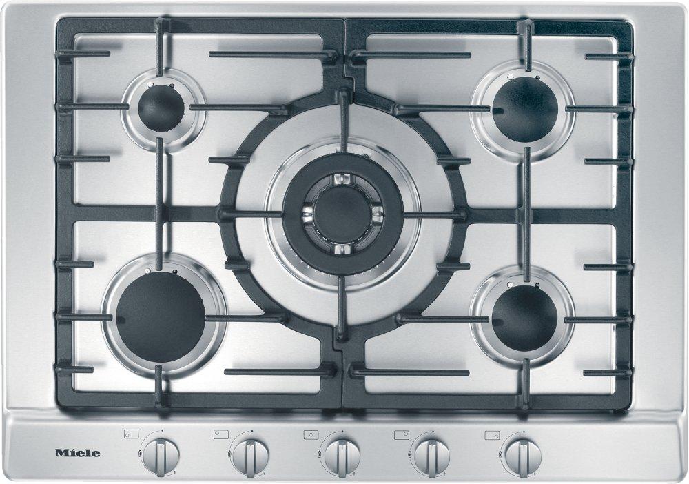 KM 2032 G - Gas cooktop with 5 burners for particularly versatile cooking convenience.